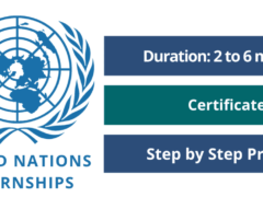 United Nations Internships 2024 | Free Certificate